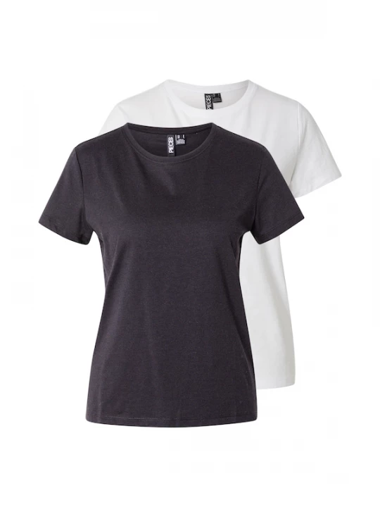 Foto van product PIECES Shirt zwart / wit