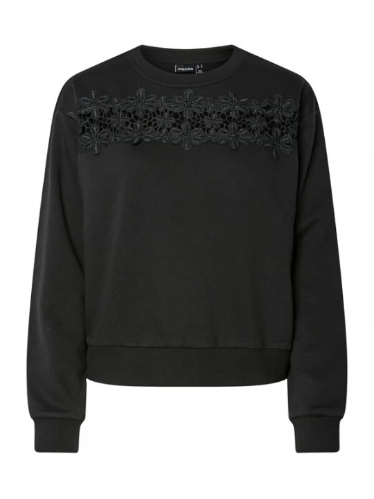 Foto van product PIECES Sweatshirt 'PCRITALA' zwart