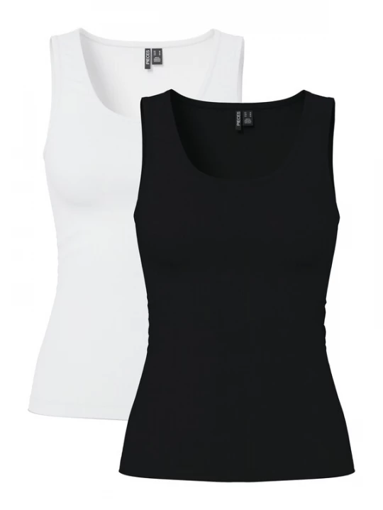 Foto van product PIECES Top 'PCAmelia' zwart / wit
