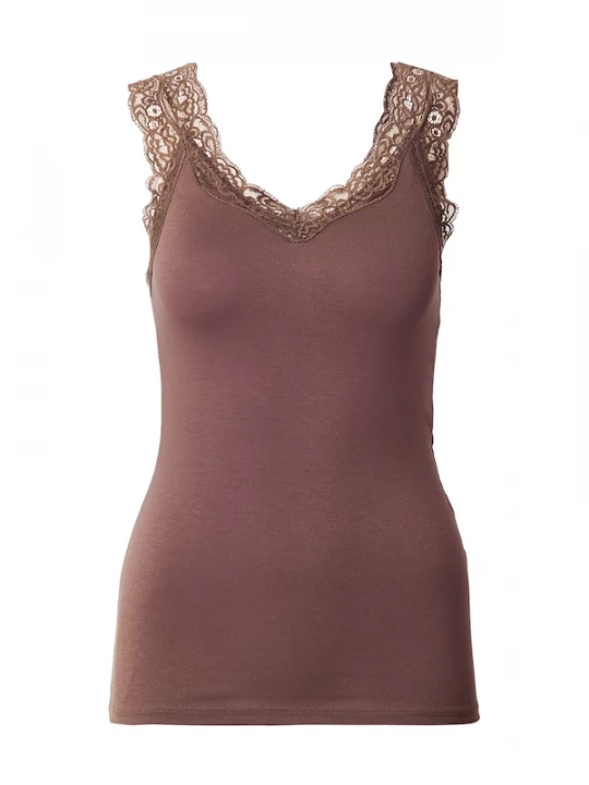 Foto van product PIECES Top 'PCBarbera' chocoladebruin