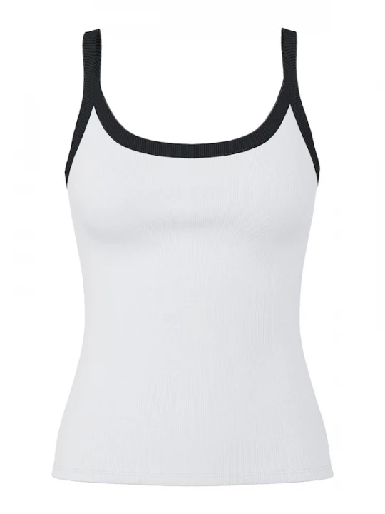 Foto van product PIECES Top 'PCMay' zwart / wit