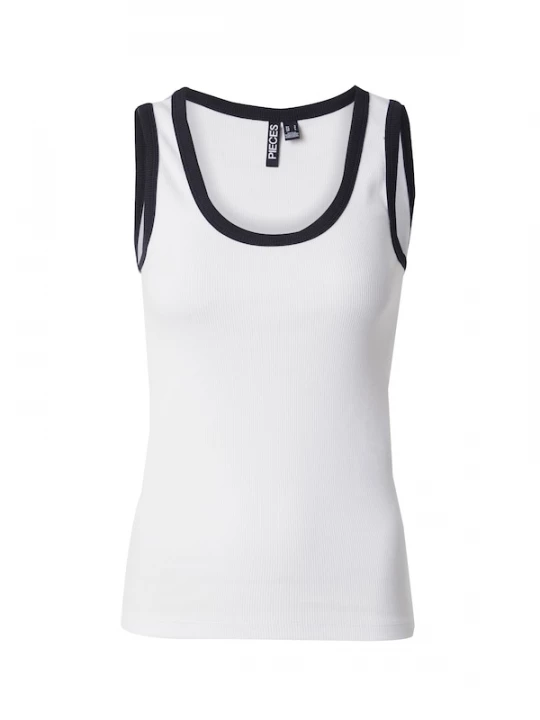 Foto van product PIECES Top 'PCMay' zwart / wit