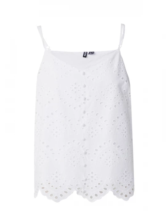 Foto van product PIECES Top 'PCVILDE' wit