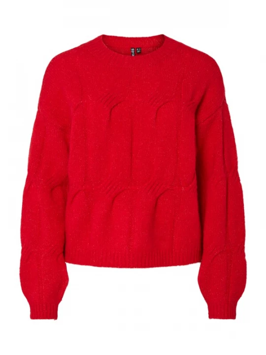 Foto van product PIECES Trui 'PCJenna' cranberry