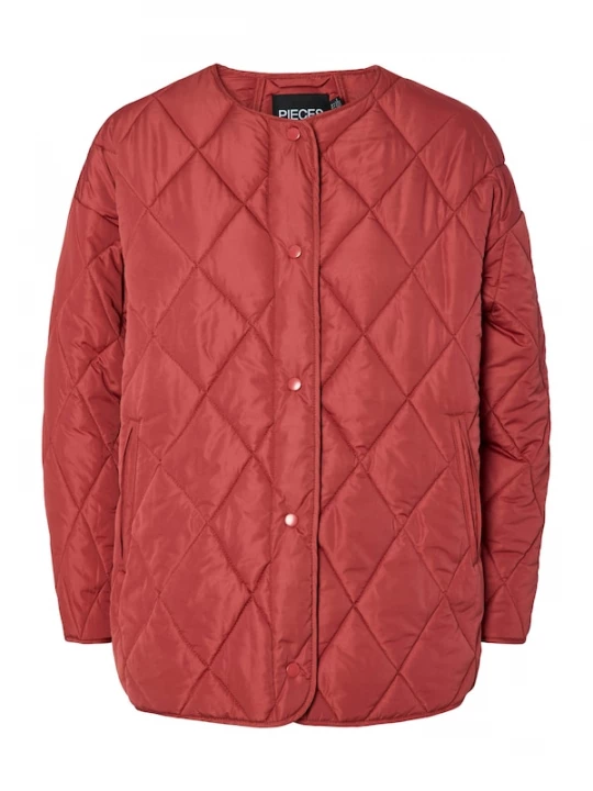 Foto van product PIECES Tussenjas 'PCStella' cranberry