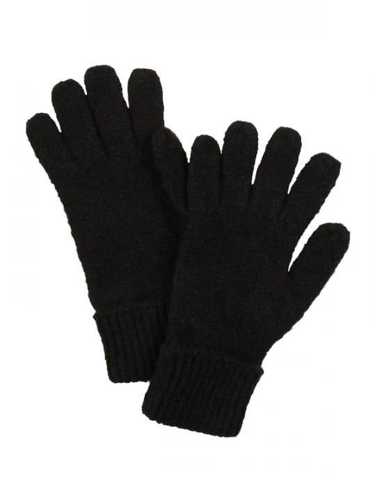 Foto van product PIECES Vingerhandschoenen 'PYRON' zwart gemêleerd