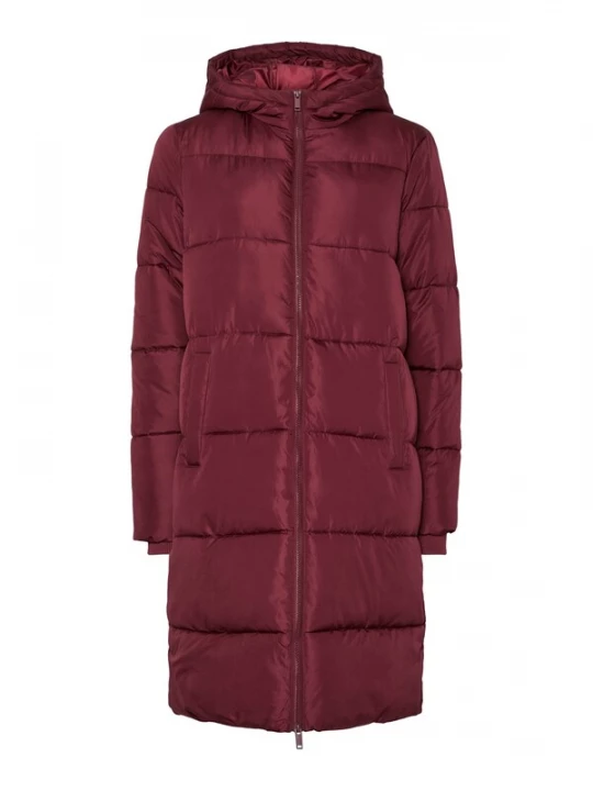 Foto van product PIECES Wintermantel 'PCBee' donkerrood