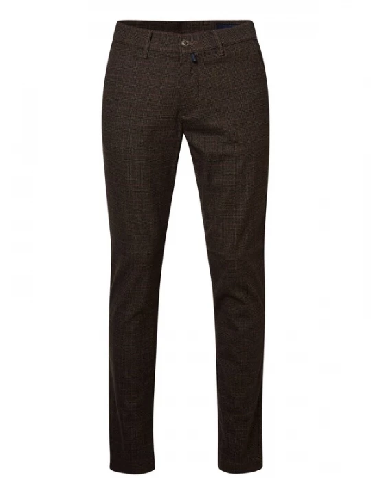 Foto van product PIERRE CARDIN Broek 'Calais' donkerbruin