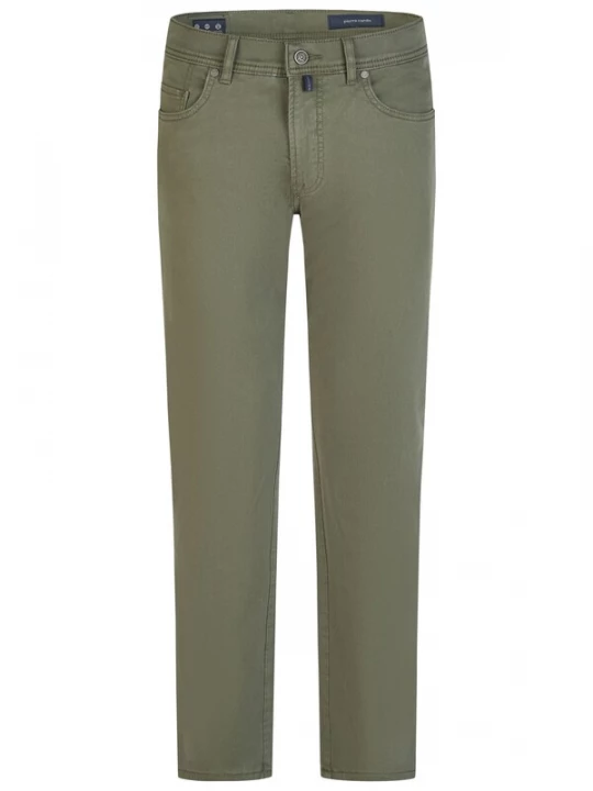 Foto van product PIERRE CARDIN Broek 'Laval' olijfgroen