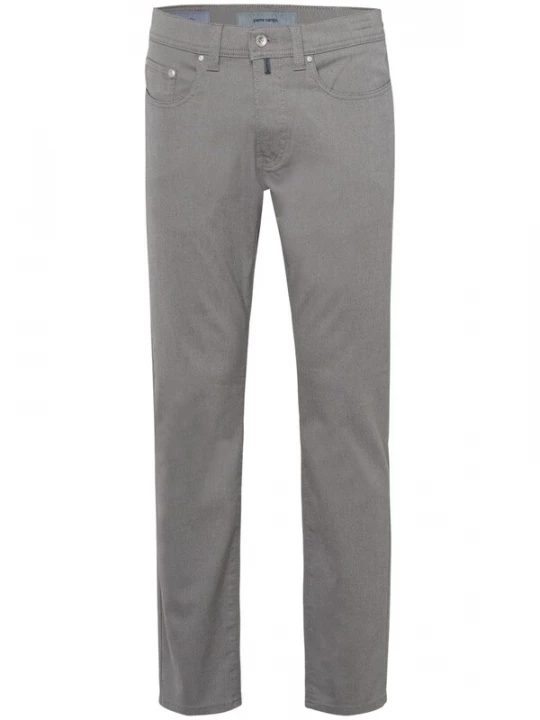 Foto van product PIERRE CARDIN Broek 'Lyon' antraciet / wit