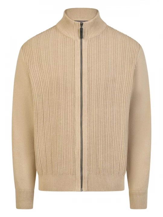 Foto van product PIERRE CARDIN Gebreid vest camel