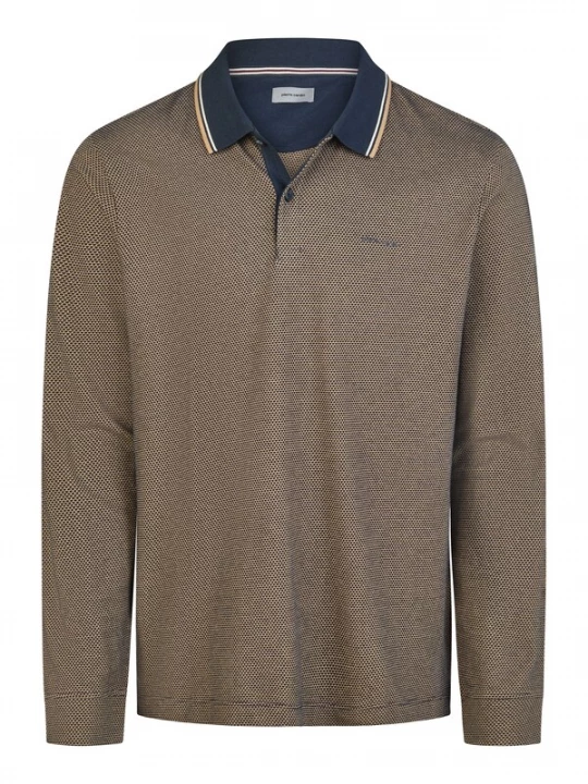 Foto van product PIERRE CARDIN Shirt donkerblauw / bruin
