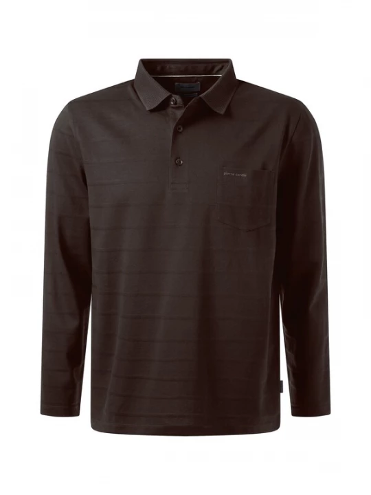 Foto van product PIERRE CARDIN Shirt donkerbruin