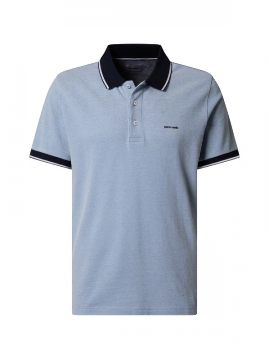 Foto van product PIERRE CARDIN Shirt lichtblauw / donkerblauw / offwhite