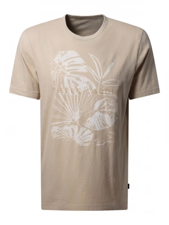 Foto van product PIERRE CARDIN Shirt lichtbruin / wit