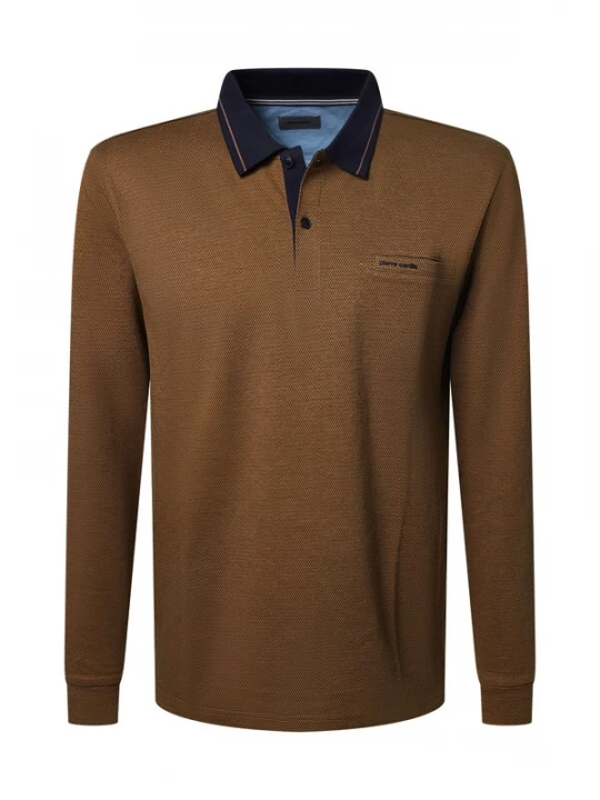 Foto van product PIERRE CARDIN Shirt navy / bruin