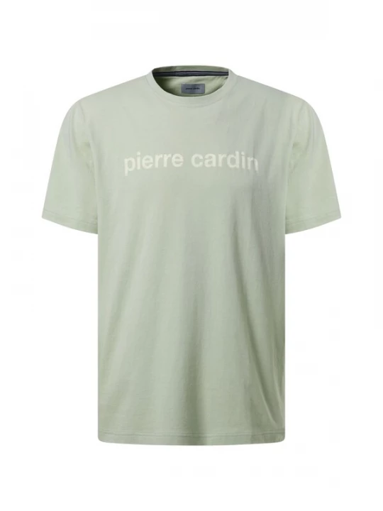 Foto van product PIERRE CARDIN Shirt pastelgroen / offwhite