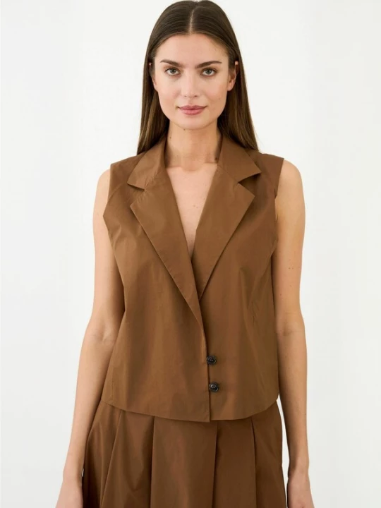 Foto van product Pieszak Bodywarmer ' PD-Tulip ' karamel
