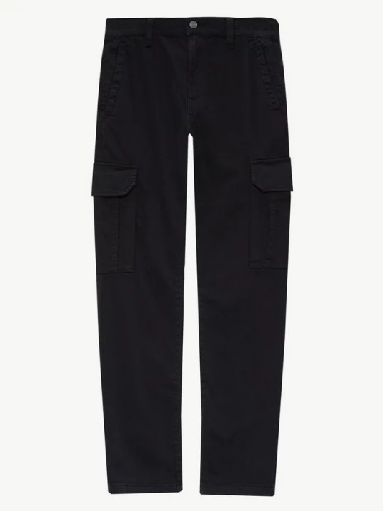 Foto van product Piet broek / regular fit / mid rise / rechte pijp / cargo zakken s.Oliver zwart