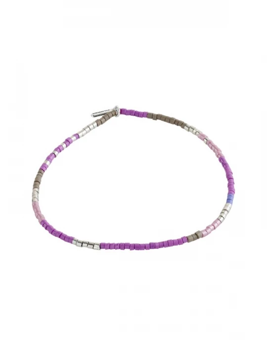 Foto van product Pilgrim Armband 'Alison' lila / rosa / zilver / wit