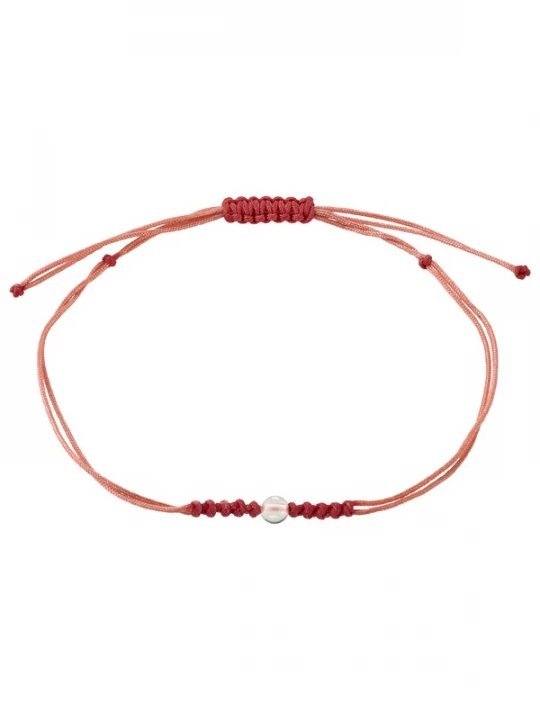 Foto van product Pilgrim Armband 'Birthstones' rood / wit