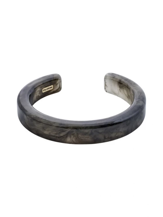 Foto van product Pilgrim Armband 'Eclipse' grijs / zwart