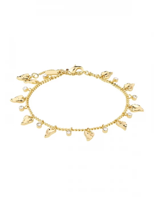 Foto van product Pilgrim Armband goud / transparant