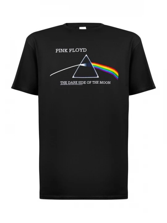 Foto van product Pink Floyd Shirt 'Pink Floyd - Dark side of the moon Album t-shirt Extra-Large' zwart