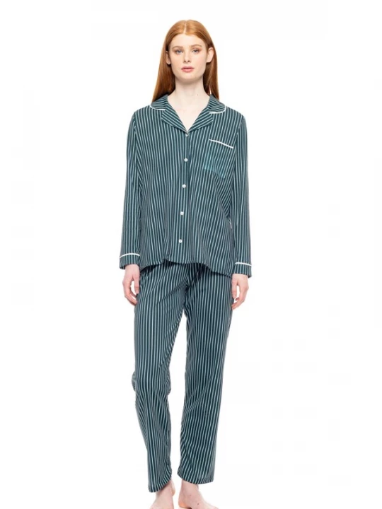 Foto van product Pink Label Pyjama groen