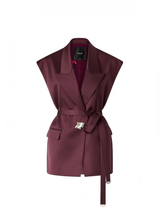 Foto van product PINKO Blazers 'MELANZANA GIACCA SATIN' bordeaux