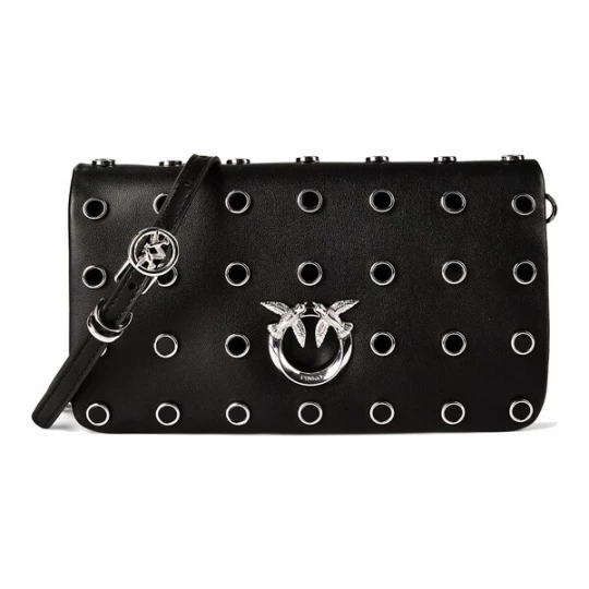 Foto van product PINKO Clutch 'Love Click' zwart