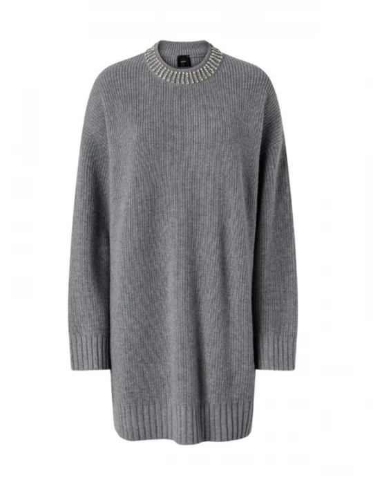Foto van product PINKO Gebreide jurk greige