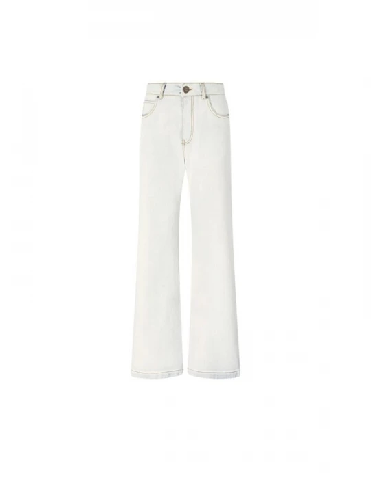 Foto van product PINKO Jeans 'PINKO WANDA WAIST DOWN WIDE LEG PANTALONE' wit