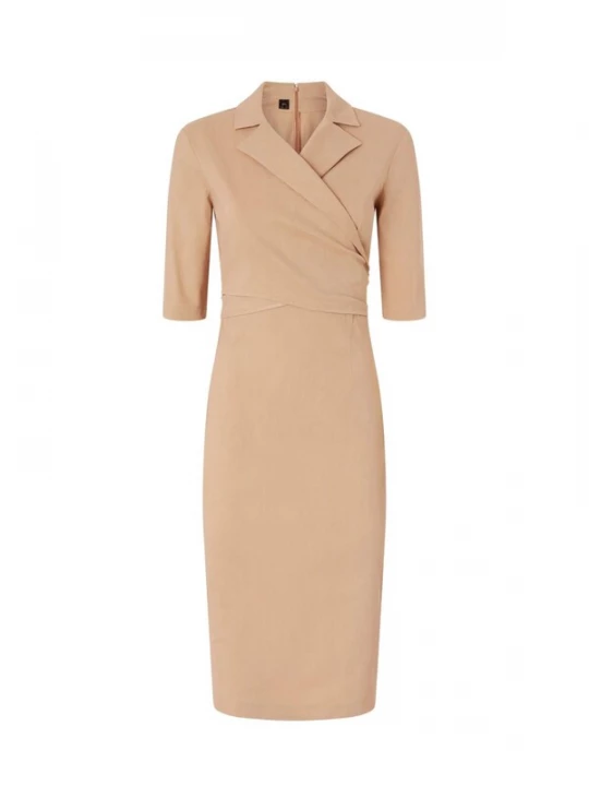 Foto van product PINKO Jurk 'PINKO ALLYSON ABITO LINO STRETCH ABITO' beige