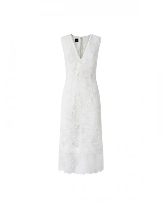 Foto van product PINKO Jurk 'PINKO AUDREY ABITO PIZZO REBRODE ABITO' wit