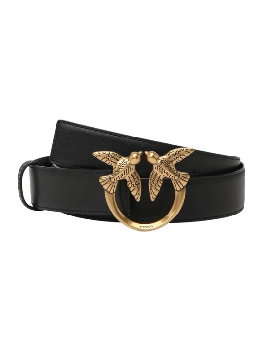 Foto van product PINKO Riem 'Love Berry' goud / zwart