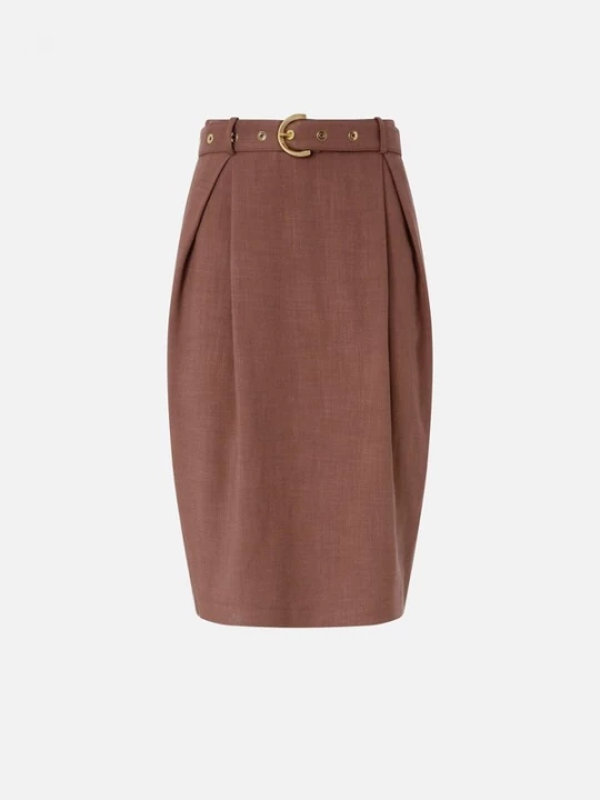 Foto van product PINKO Rok 'GONNA' bruin