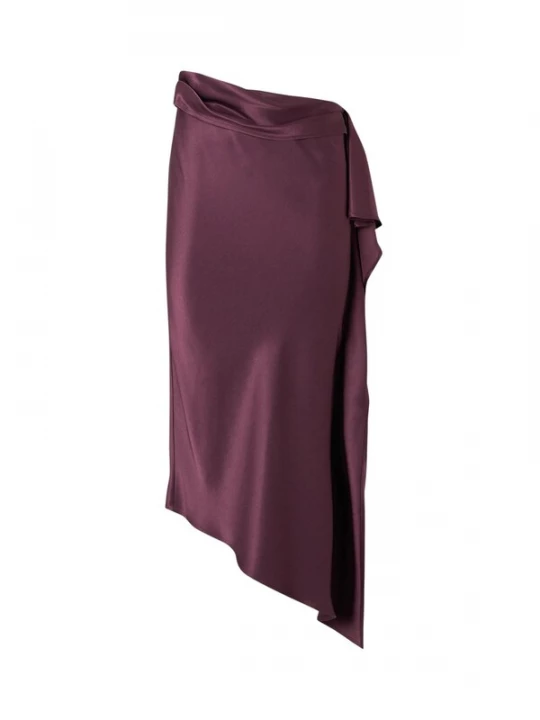 Foto van product PINKO Rok 'PINKO NEW CARAMBOLA GONNA SATIN GONNA' bordeaux
