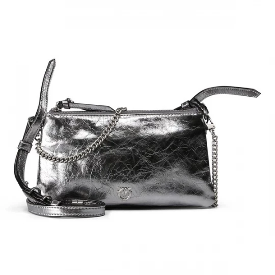 Foto van product PINKO Schoudertas 'Double Mini' zilver