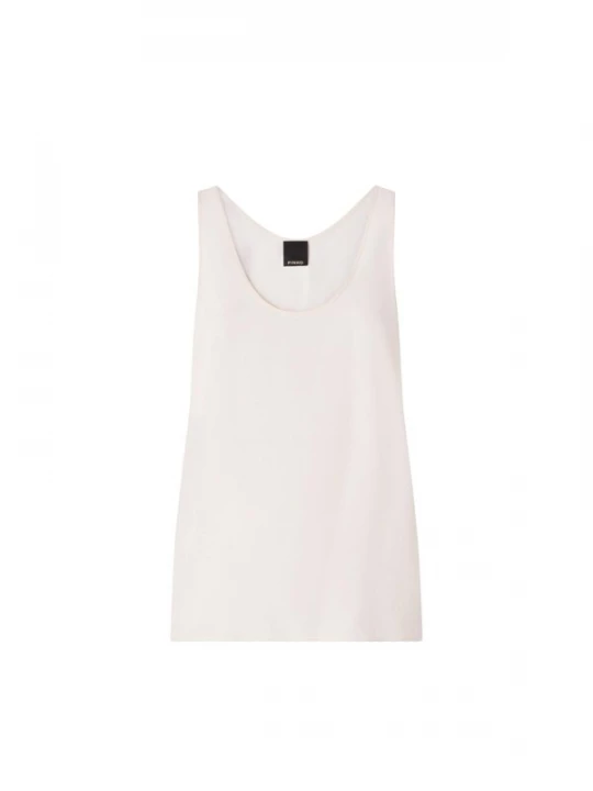 Foto van product PINKO Top 'PINKO CRAZY CANOTTIERA canotta' wit