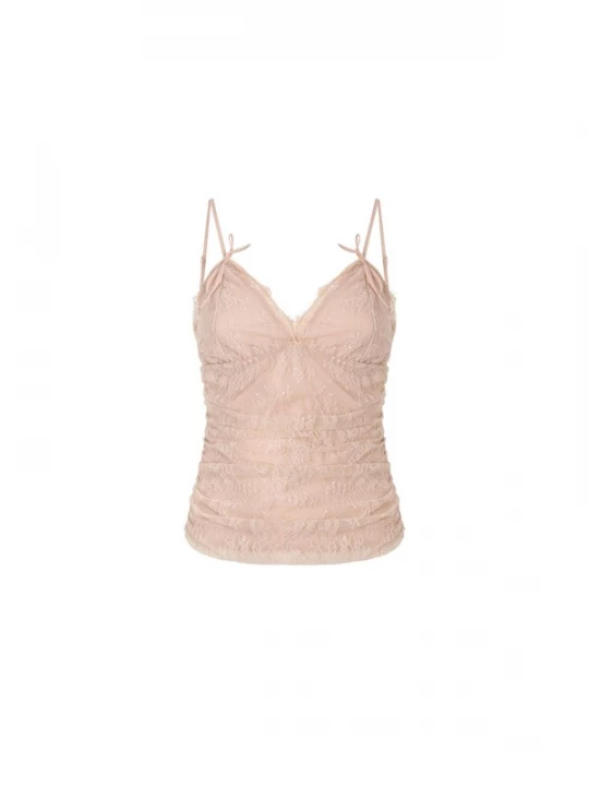 Foto van product PINKO Top 'PINKO FRAGOLA TOP PIZZO STRETCH TOP' lichtroze