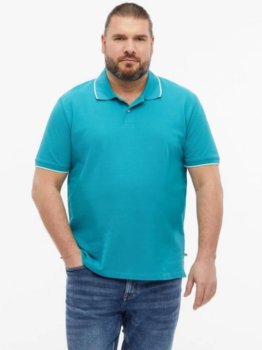 Foto van product Piqué poloshirt met contrasterende details s.Oliver