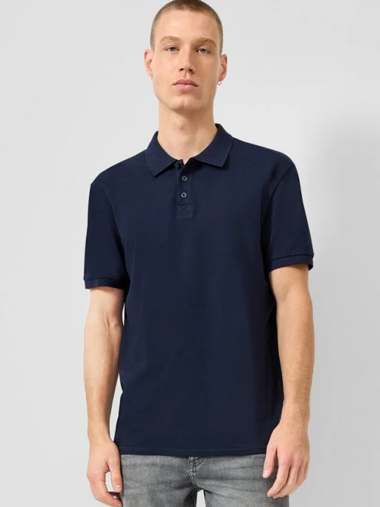 Foto van product Piqué poloshirt QS blauw