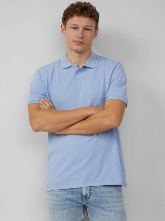Foto van product Piqué poloshirt QS blauw