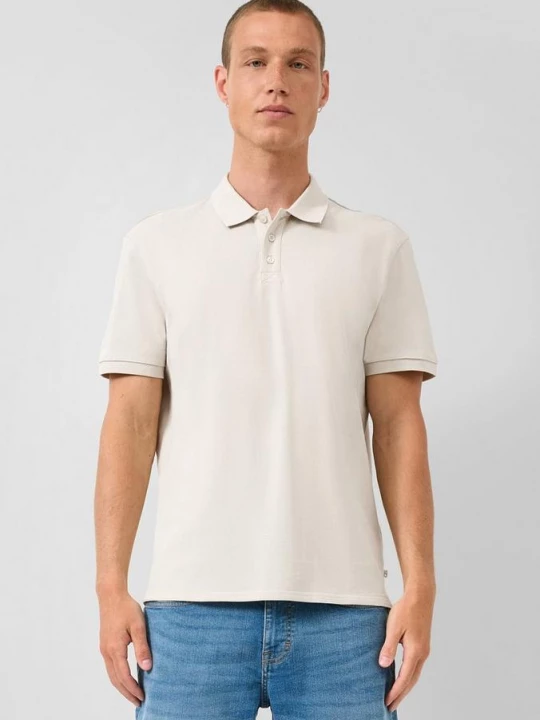Foto van product Piqué poloshirt QS crème