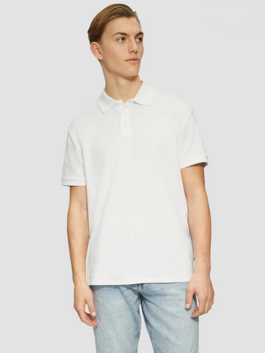 Foto van product Piqué poloshirt QS wit
