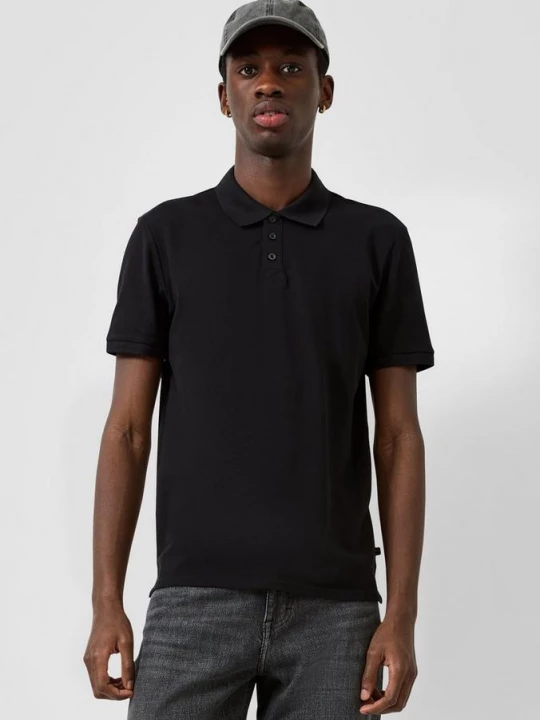 Foto van product Piqué poloshirt QS zwart