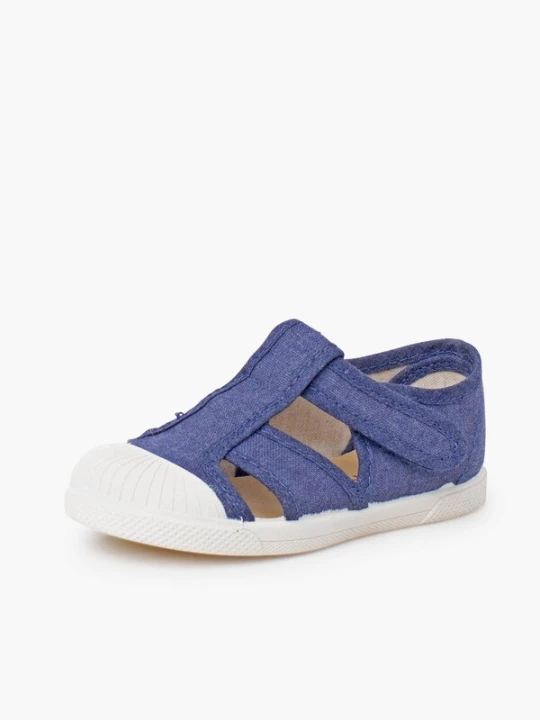 Foto van product Pisamonas Open schoenen blauw denim