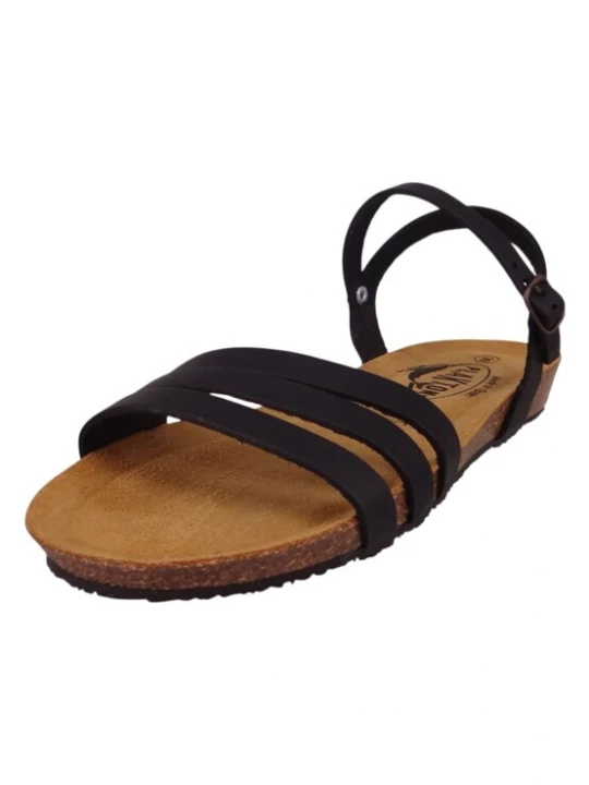 Foto van product Plakton Sandalen met riem 'Fran Alou' zwart