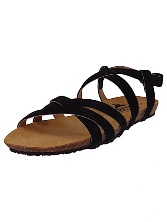Foto van product Plakton Sandalen met riem 'Mam Vali' zwart